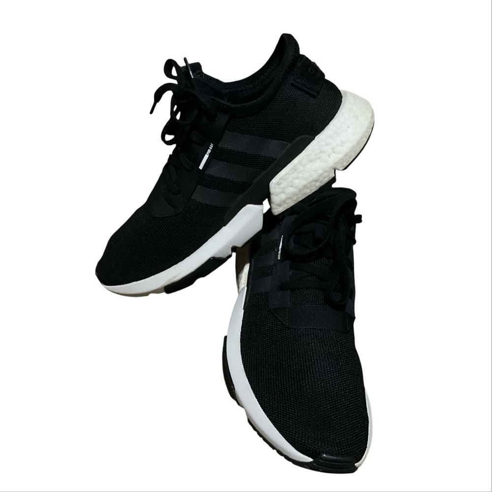 Adidas pod ,mens Black Sneakers shoes size 12 lace up.
